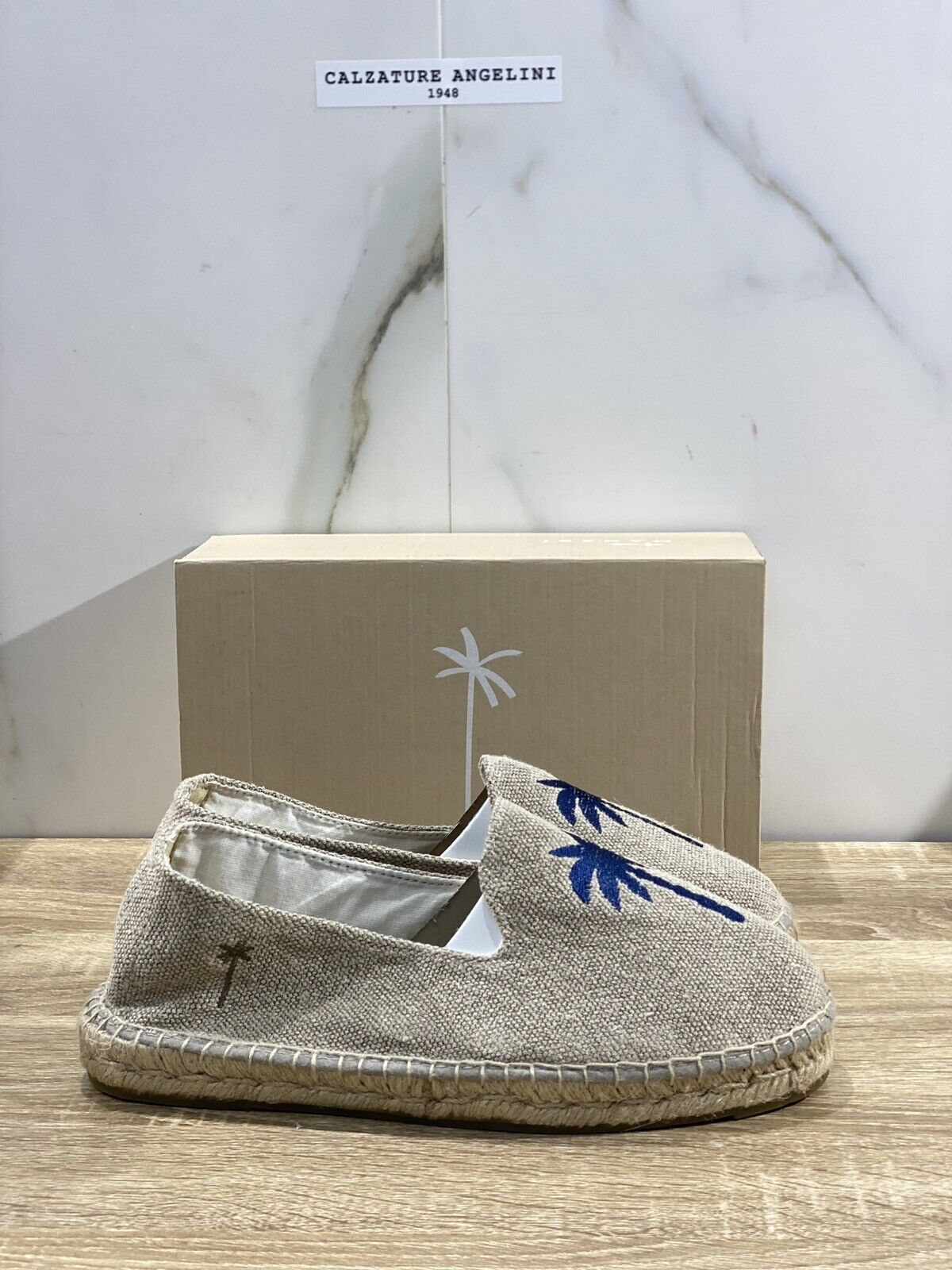 Manebi’ Uomo Espadrilles Mocassino Sand Casual Summer Shoes 40