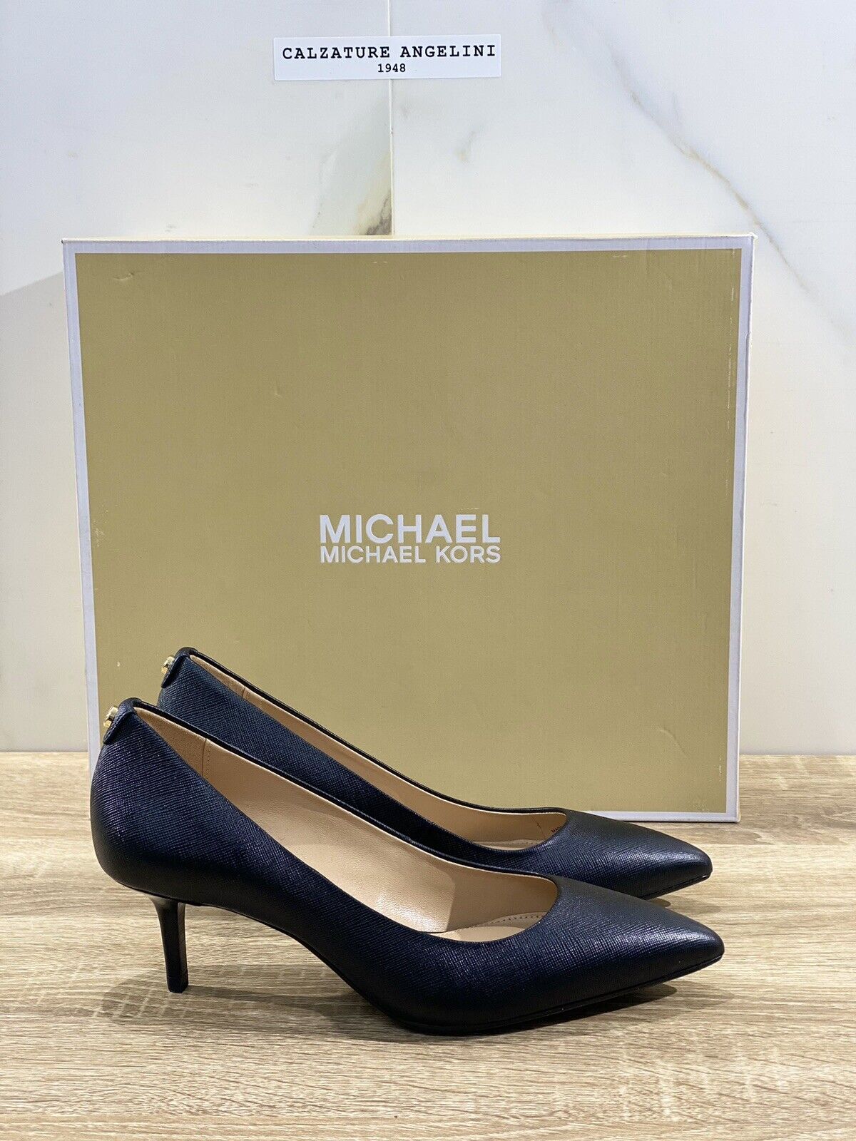 Michael kors flex pump pelle nera 35.5 donna