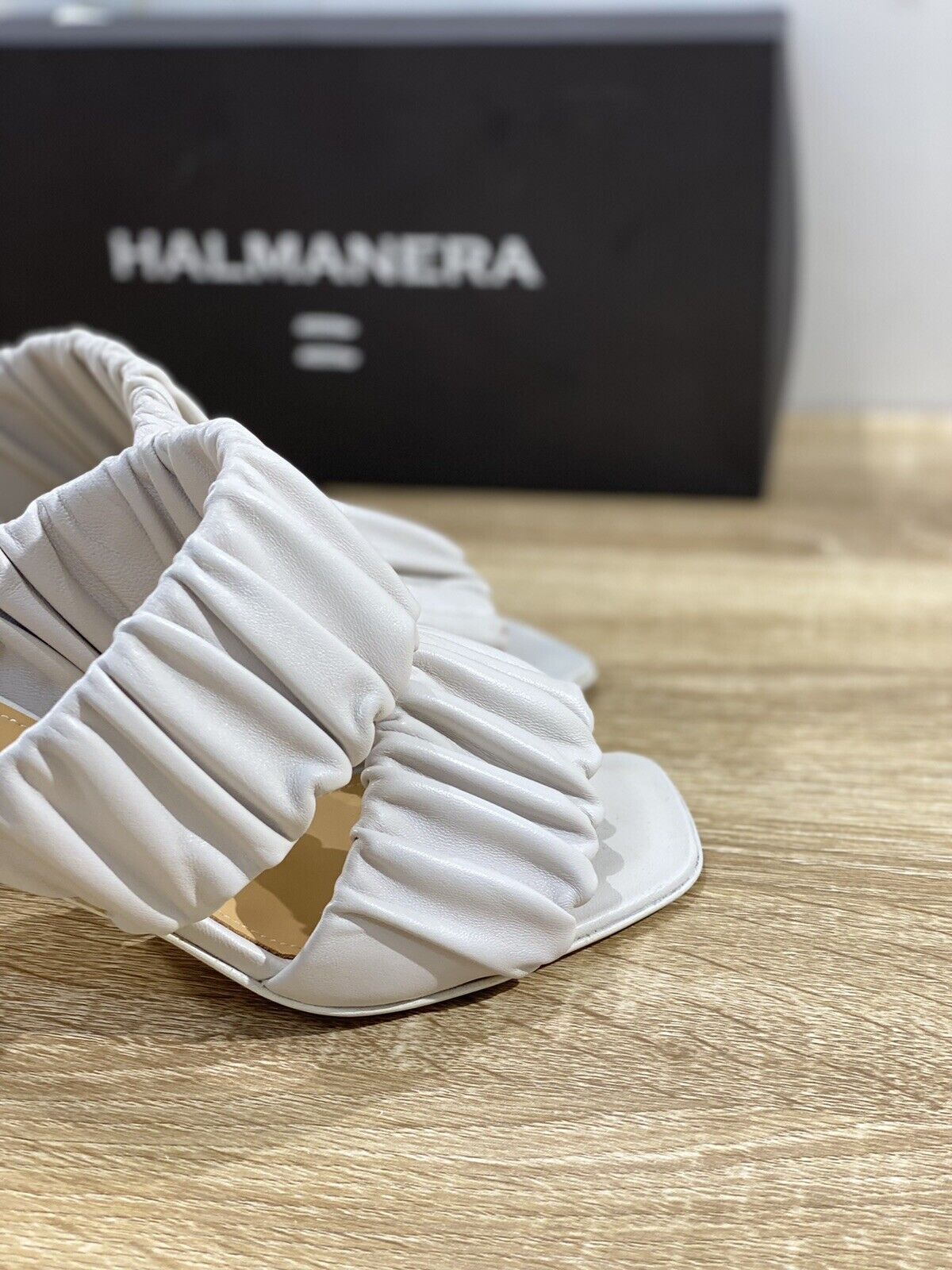 Halmanera Sandalo donna in pelle ghiaccio luxury sandal 36