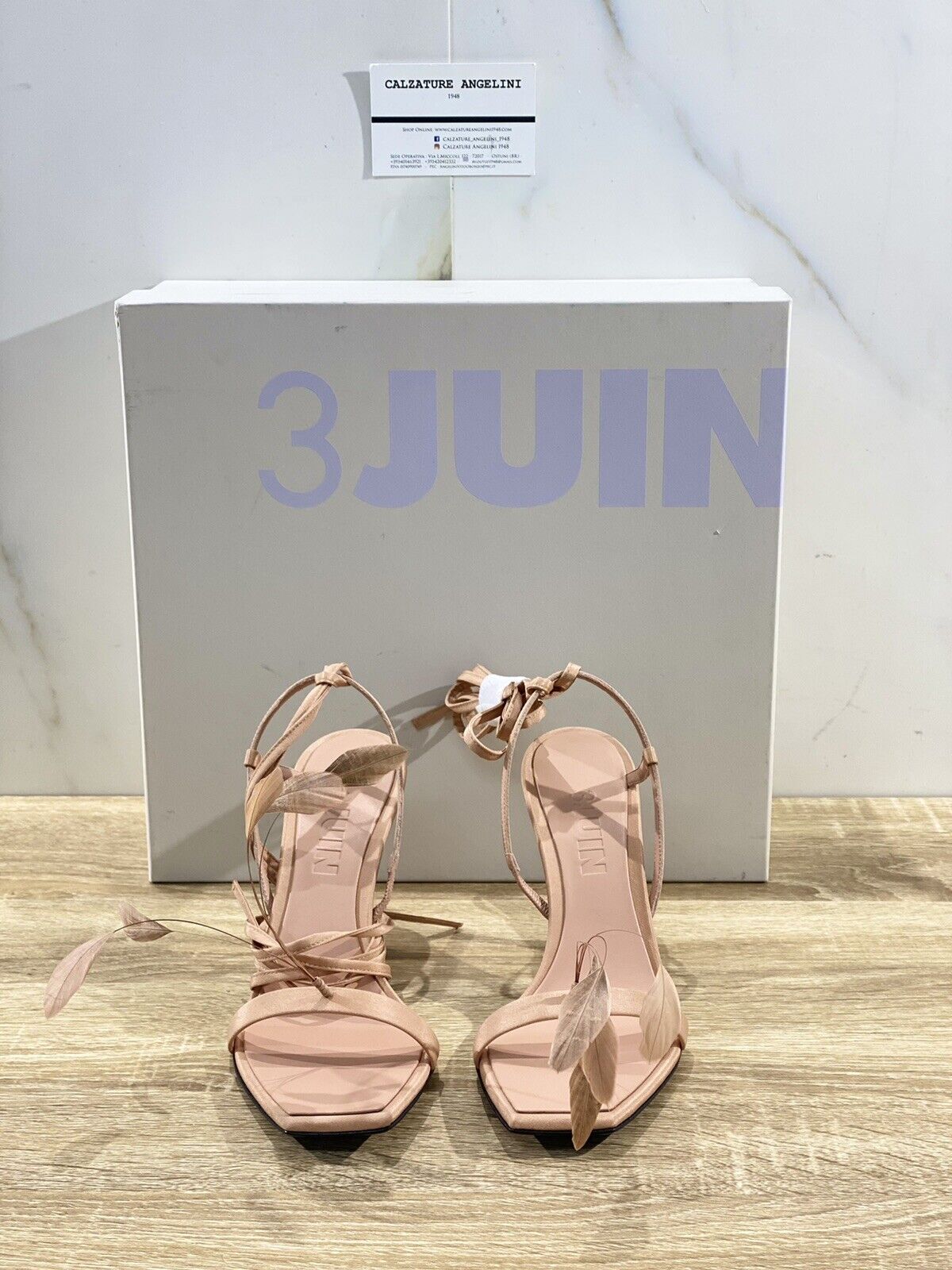 3 Juin Sandalo Donna Kimi 095 Plume Phard Luxury Woman Sandal 37