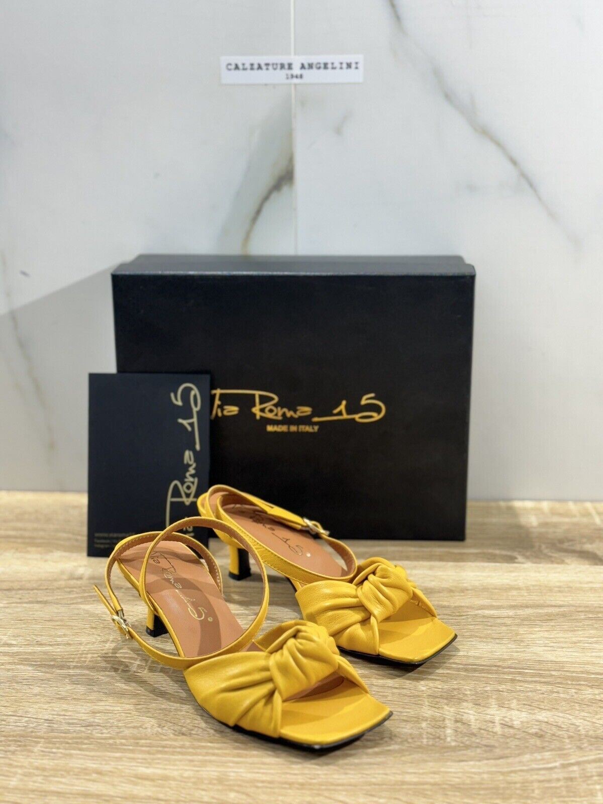 Via Roma 15 Sandalo Donna Nappa Giallo   Super Soft Casual Woman Sandal 36