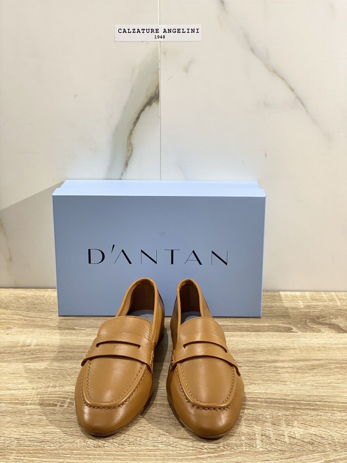 D’antan Mocassino Donna Pelle Cuoio Made In Italy 41