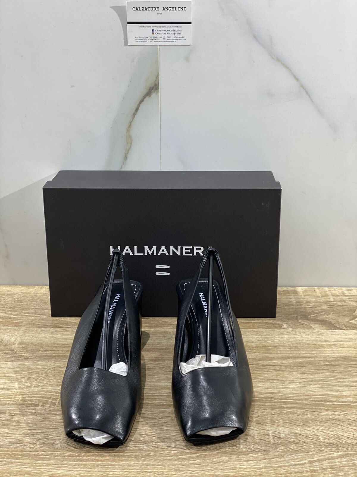 Halmanera Sandalo   donna Irma 32  pelle Nera     luxury shoes 41