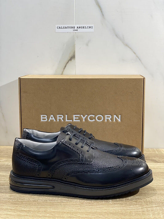 Barleycorn Air Brogue Uomo Pelle Nera Extralight Casual Men Shoes 47