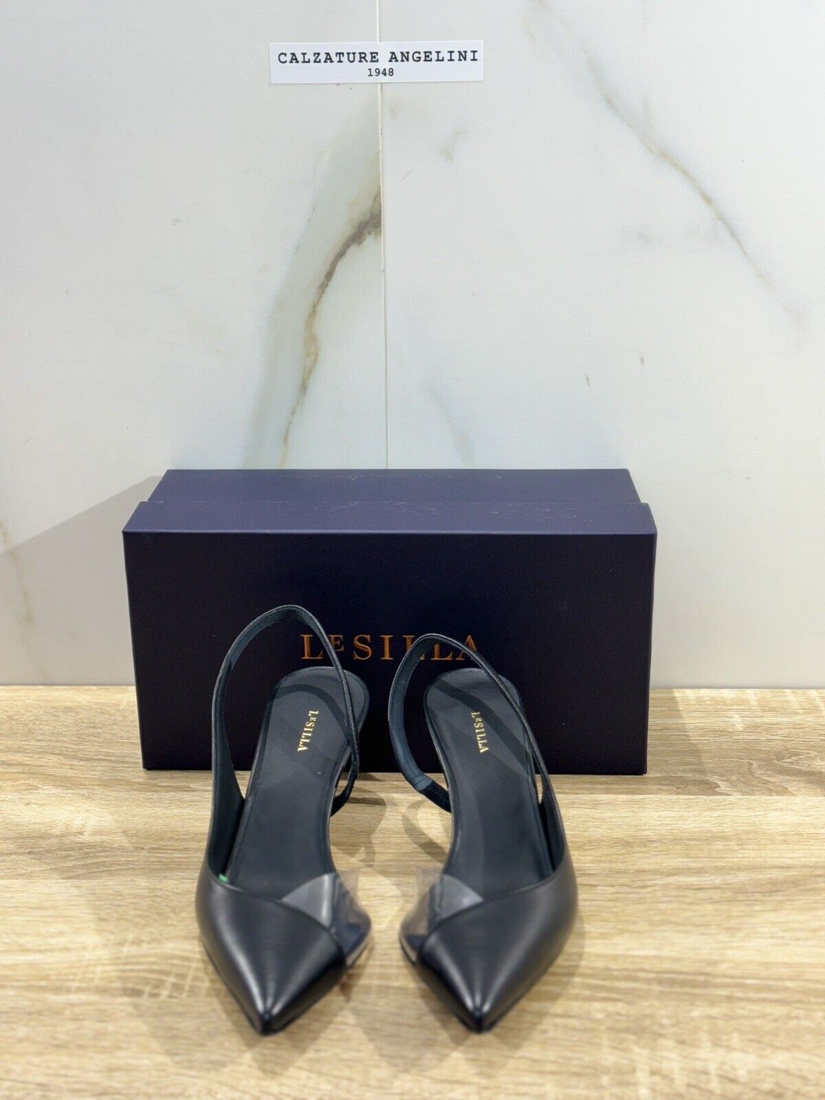 le silla Chanel NIVES Pelle Nero Luxury Le Silla Woman Shoes 40