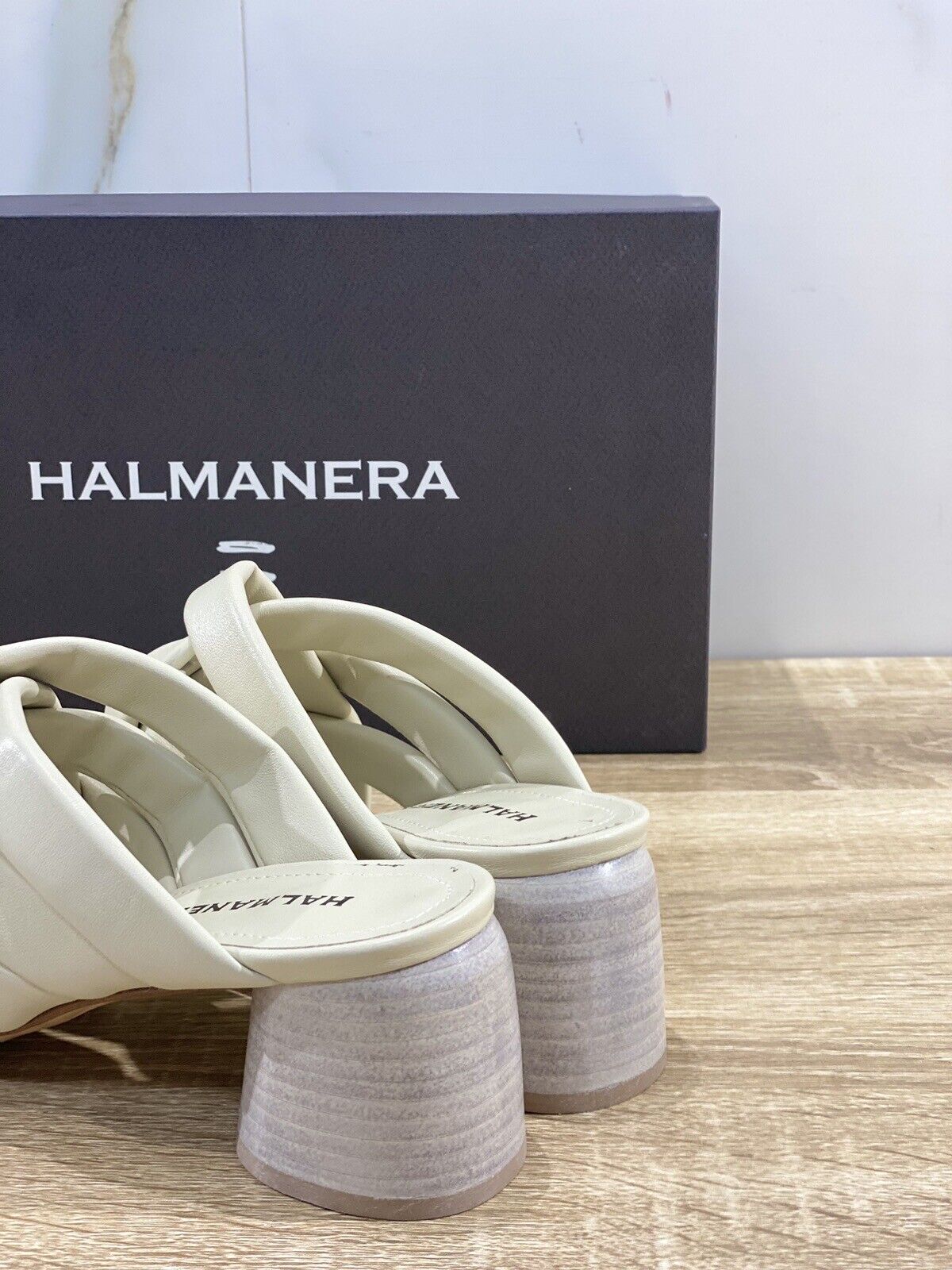 Halmanera Sandalo Donna Goss In Pelle Roccia Luxury Shoes 40