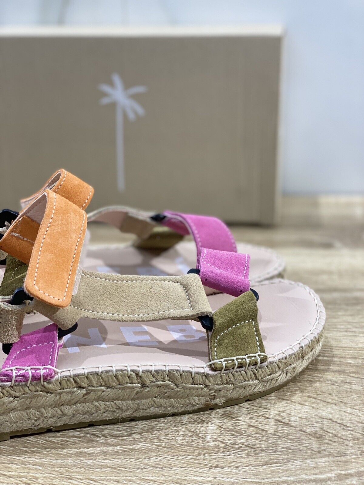 Manebi’ Sandalo Donna Espadrilles Multicolor Casual Summer Sandal 36