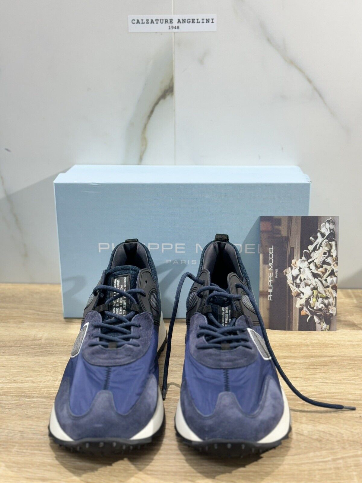 Philippe Model Royale  Mondial Sneaker Uomo Suede Blu  40